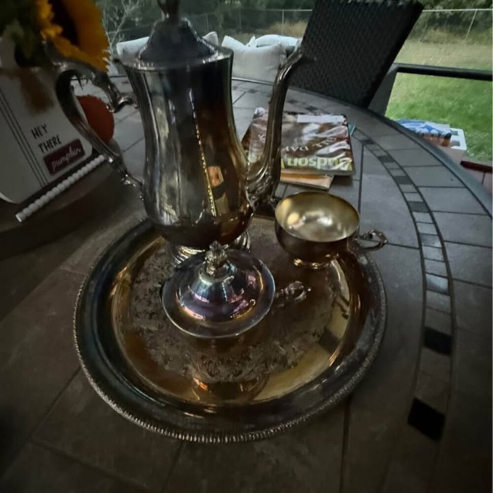 SILVER TEA SET